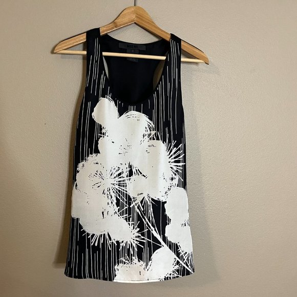 Miss Wu Silk Designer Tank-Like New Size 2 - Picture 8 of 9